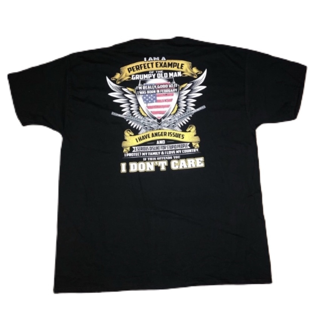Men’s Grumpy old man-born in February Tee